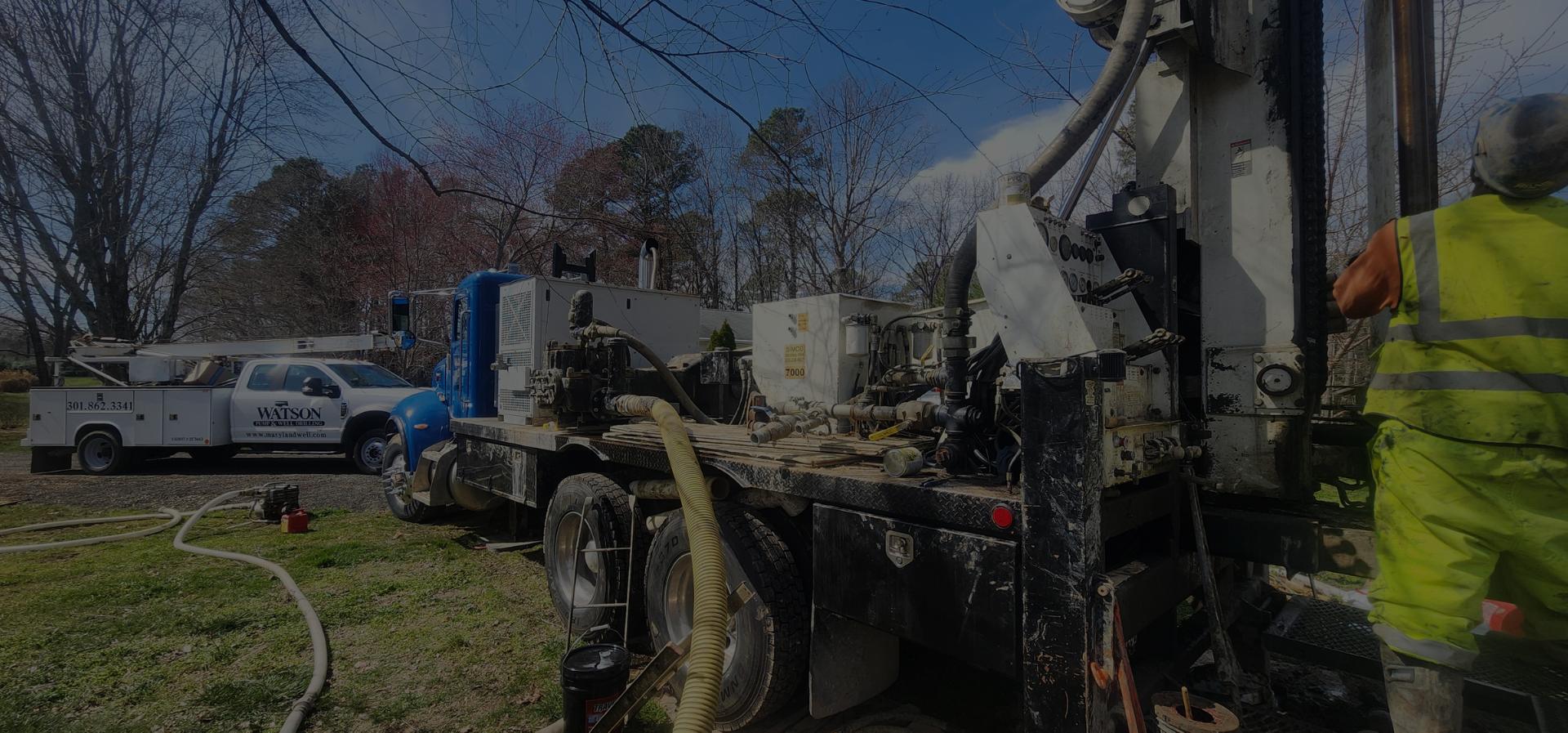 drilling an artesian water well southern maryland