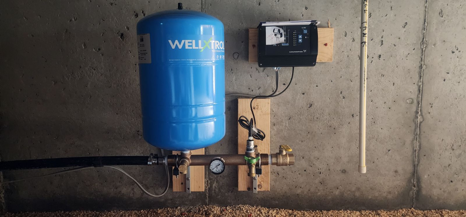 variable speed constant pressure system water well